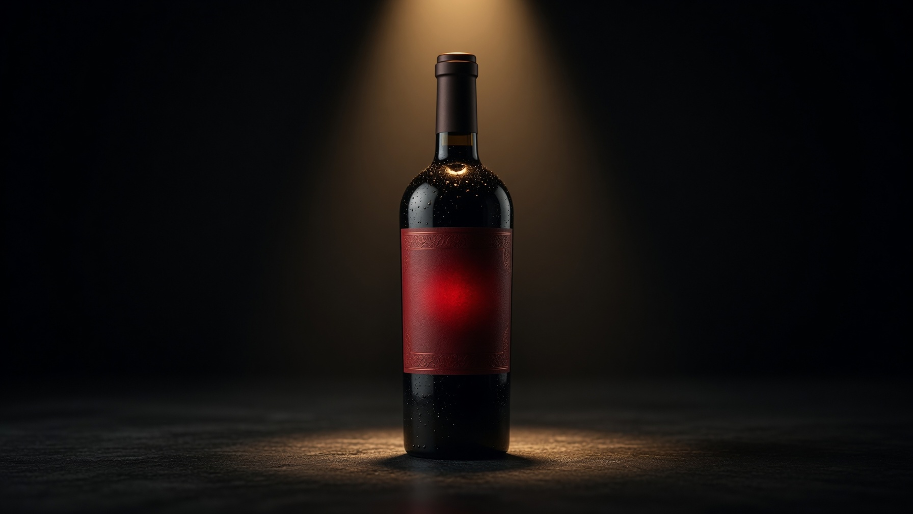 Botella de Altura Malbec 2024 sobre fondo negro