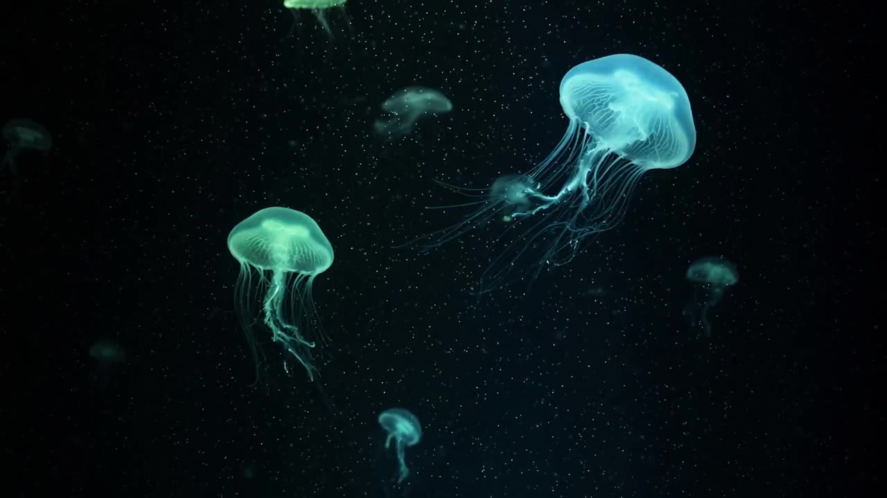 Erebus, medusa bioluminiscente en la oscuridad abisal